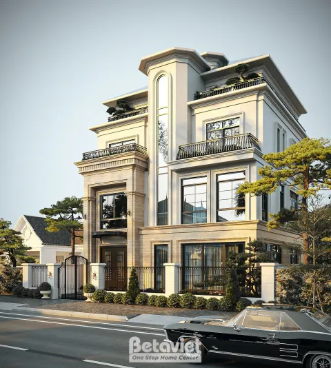 Mẫu Biệt Thự Tân Cổ Điển 3 Tầng Đẹp Nhất — Top Sang 2026