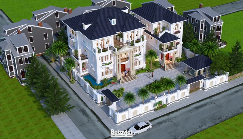 biệt thự nhà vườn