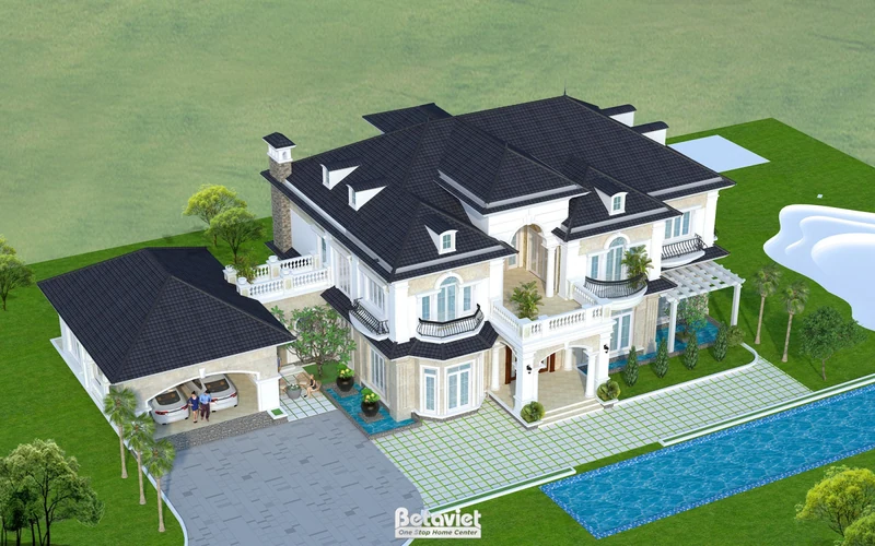 biệt thự nhà vườn