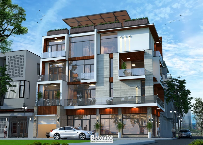Thiết kế nhà phố, biệt thự liền kề