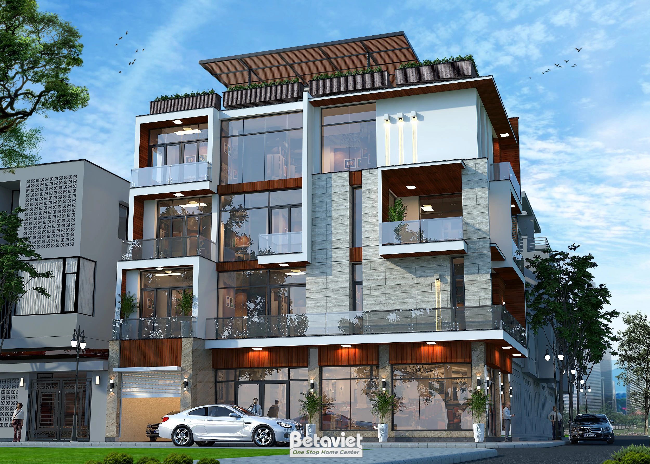 Thiết kế nhà phố, biệt thự liền kề