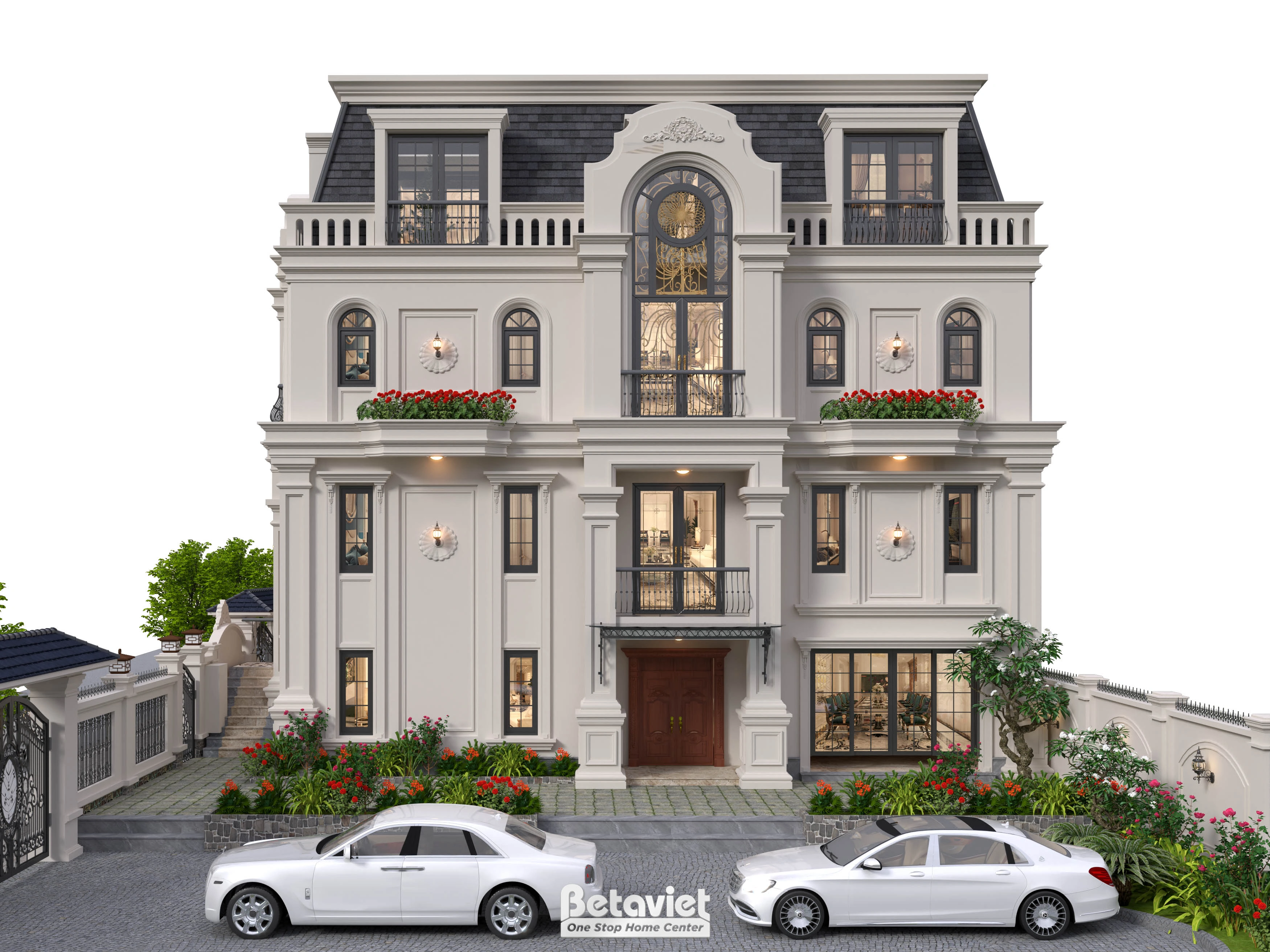 biệt thự 2 tầng