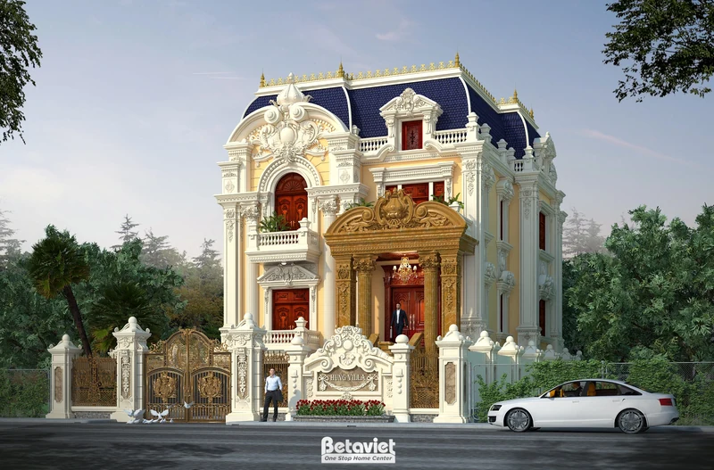 biệt thự 4 tầng