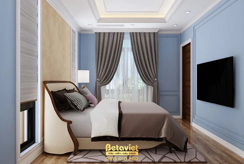 biệt thự song lập 3 tầng phong cách tân cổ điển tại Bắc Giang