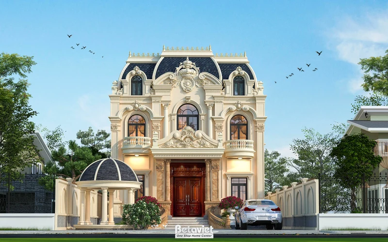 biệt thự 4 tầng