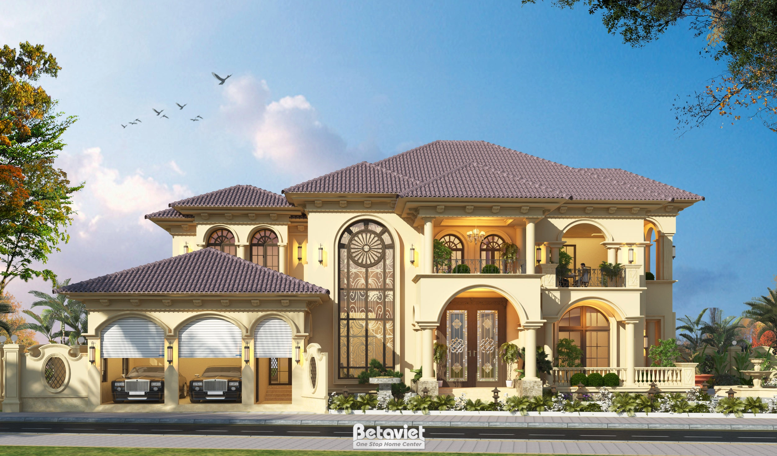 Mẫu thiết kế kiến trúc hiện đại trường tiểu học TH1