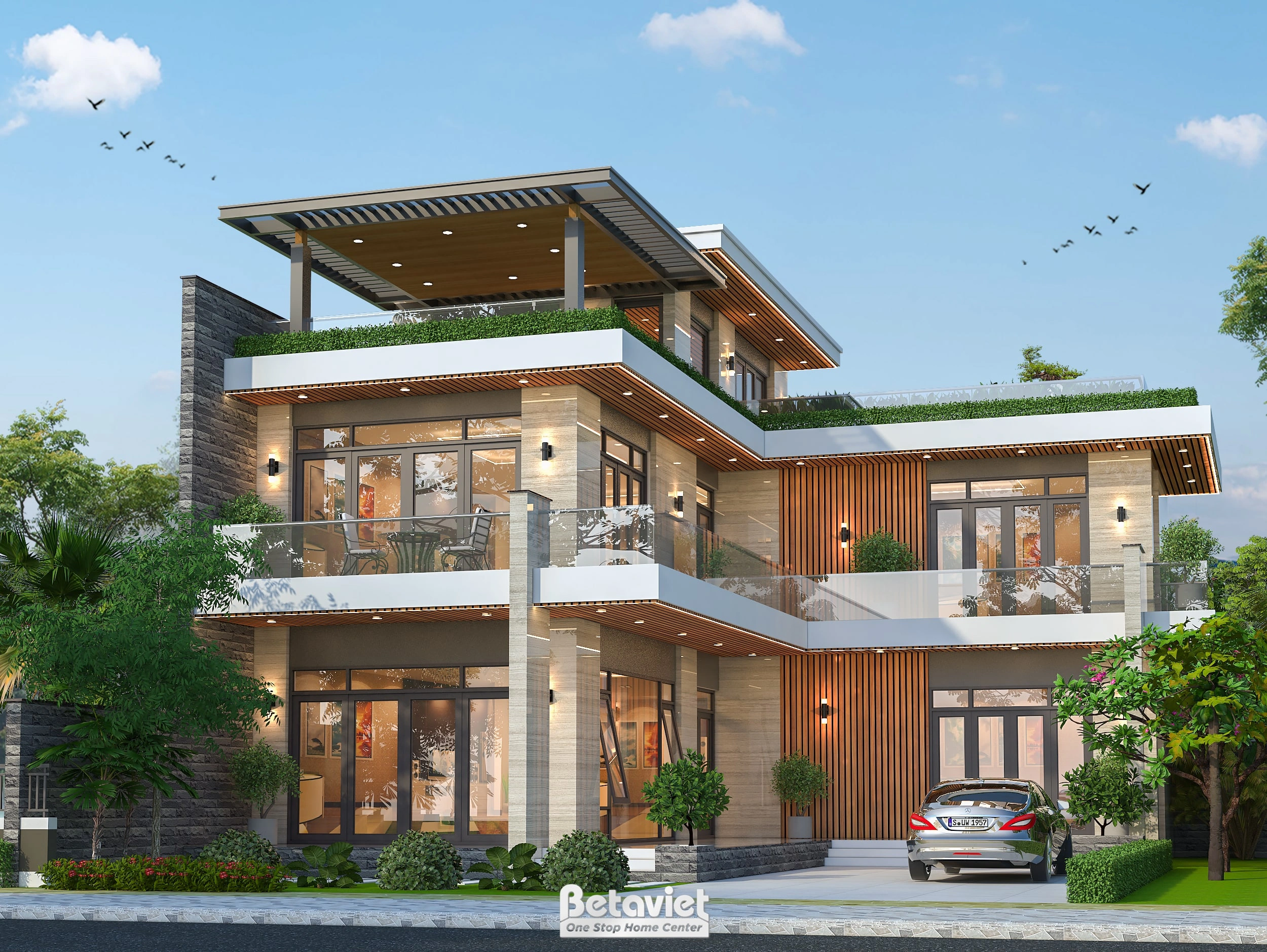 Phòng bếp biệt thự Anh Tuấn Lạng Sơn