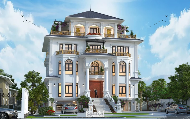 biệt thự 2 tầng