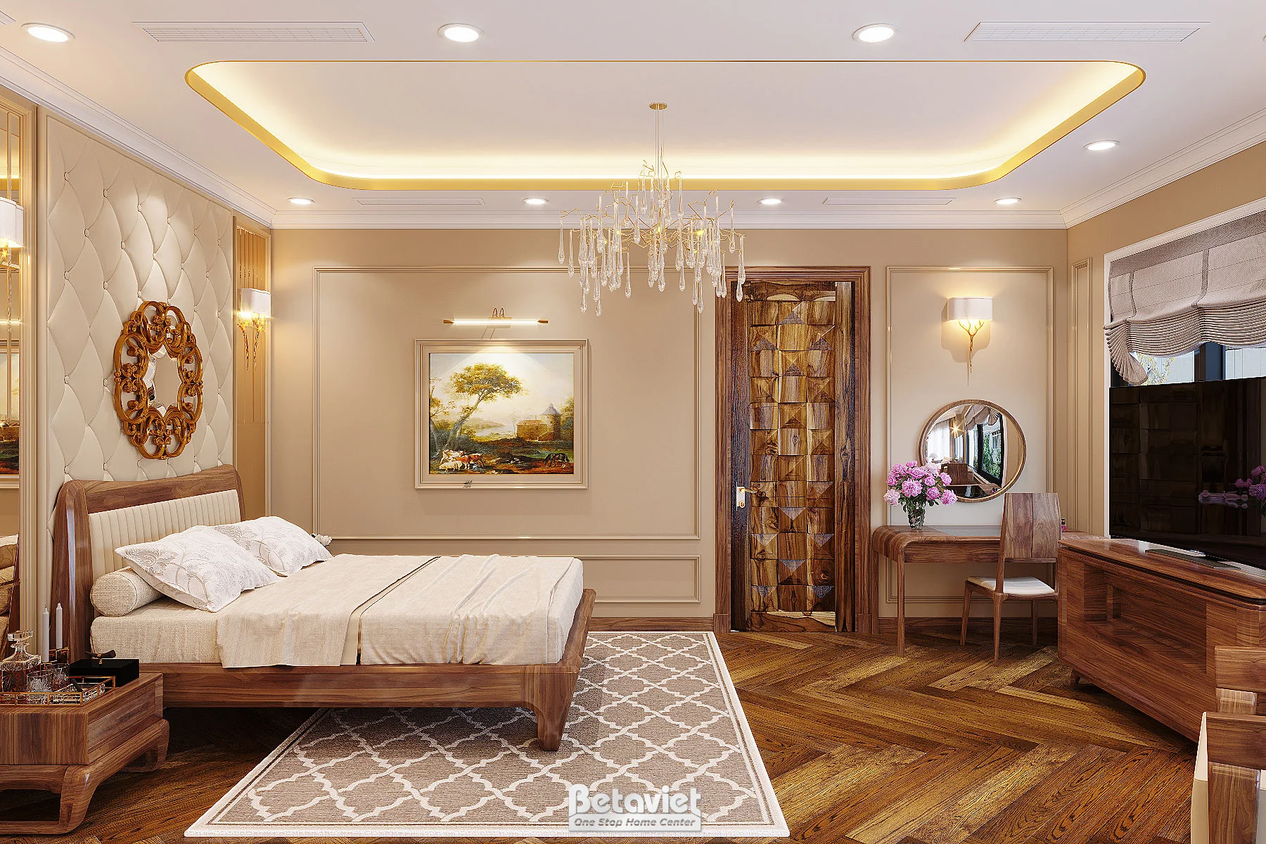 Khách sạn 5 tầng phong khách tân cổ điển tại hà nội