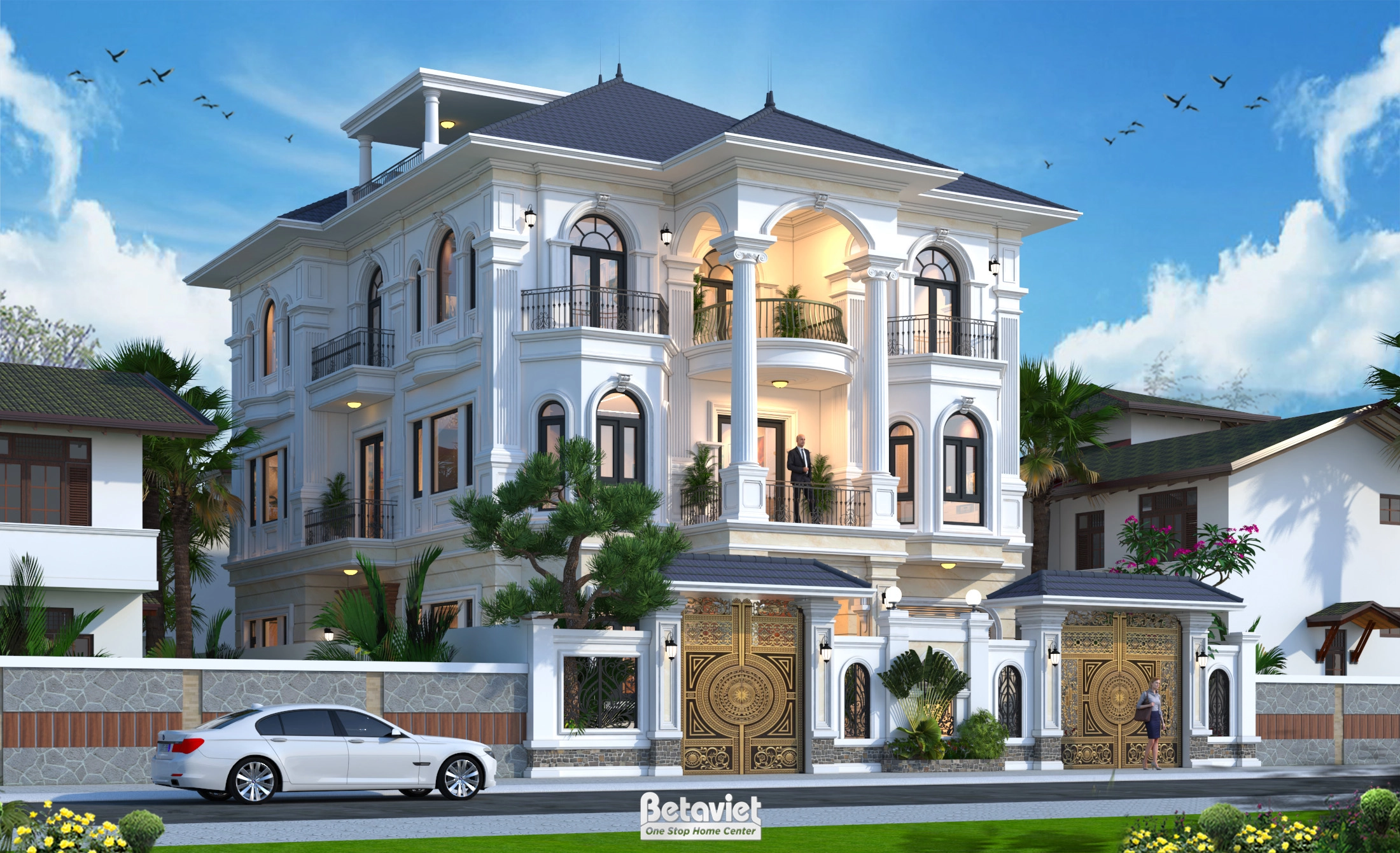 TC: trọn gói nhà phố 4 tầng tại Hải Dương