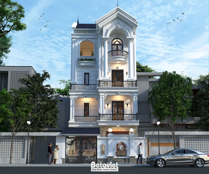Thiết kế nhà phố, biệt thự liền kề