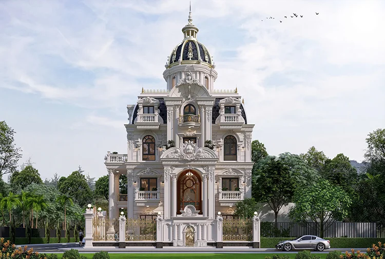 Mẫu thiết kế khách sạn hiện đại 7 tầng tại Hà Nội