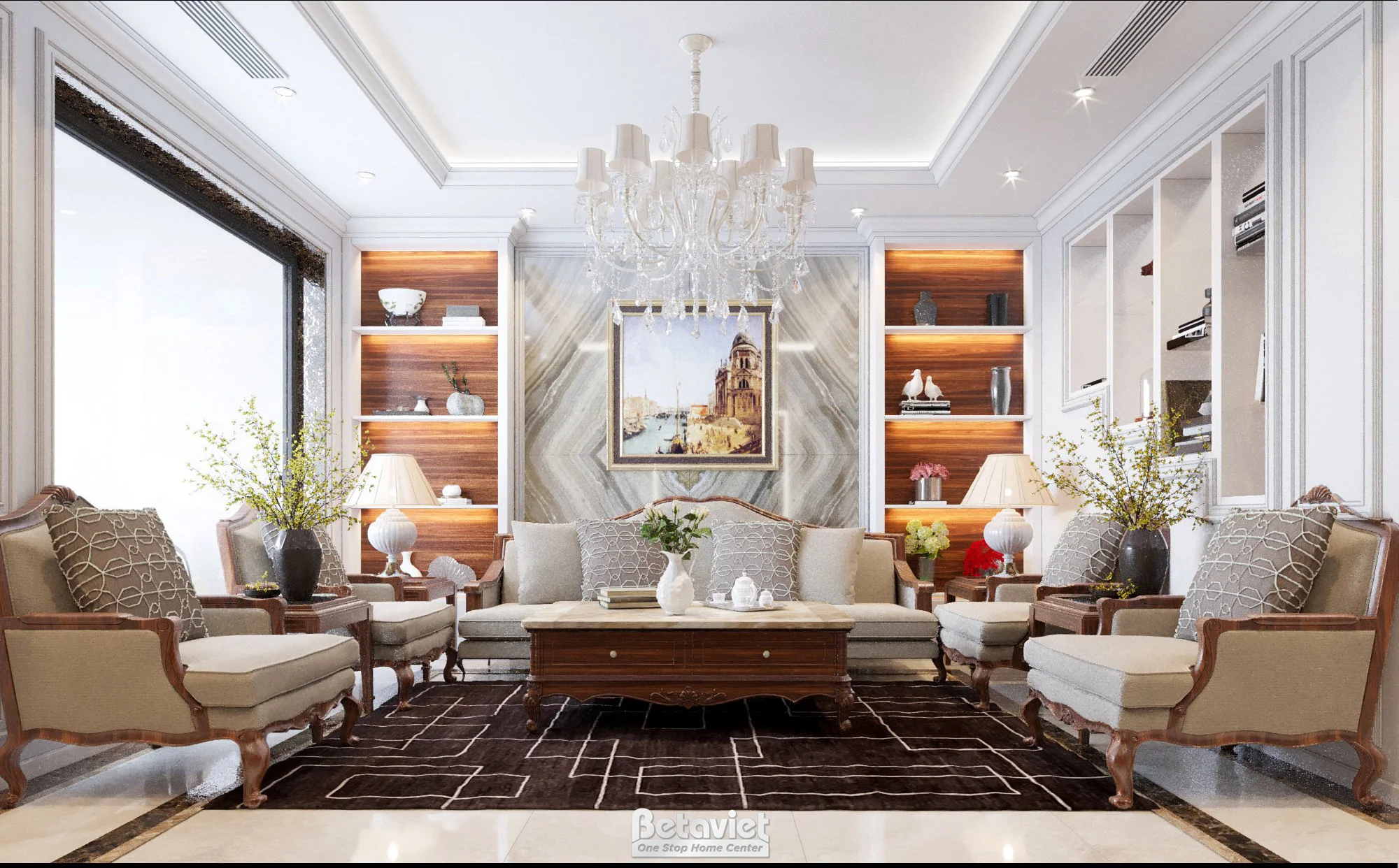 nội thất khách sạn 5 sao KĐT Ecopark