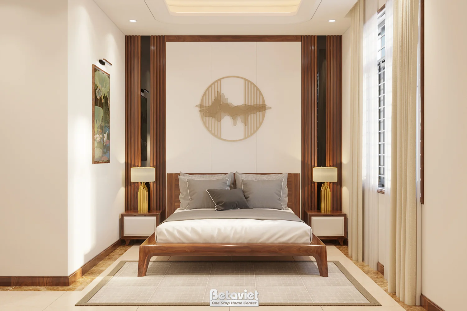 Mẫu phòng ngủ master đẹp 2026