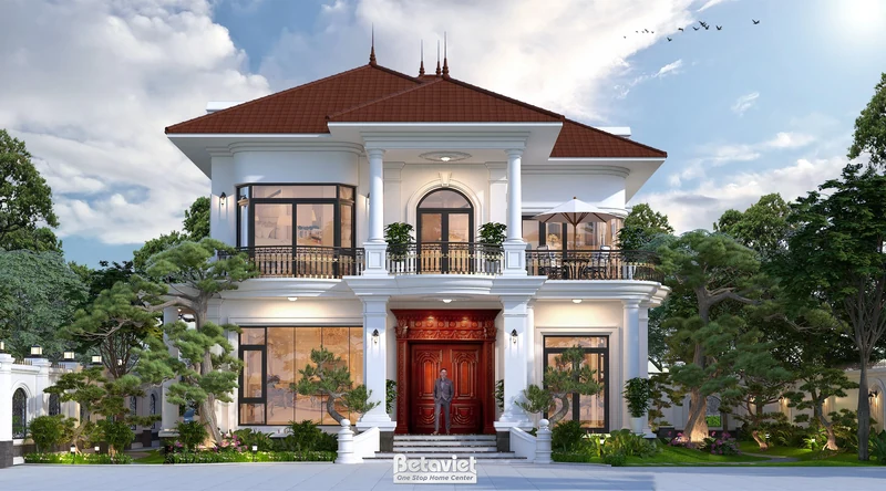 biệt thự 4 tầng