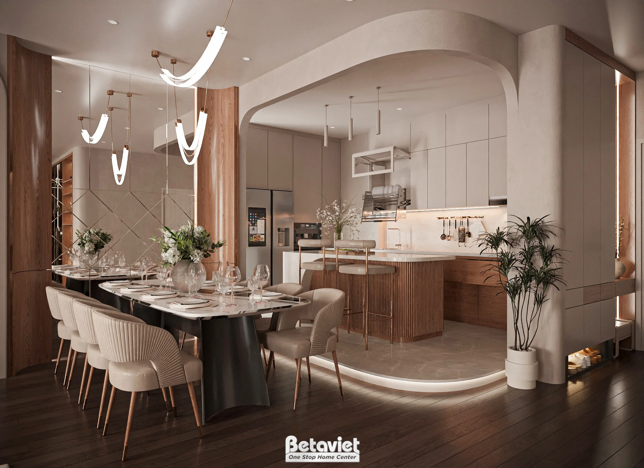 biệt tự 3 tầng phong cách tân cổ điển tại Hưng Yên