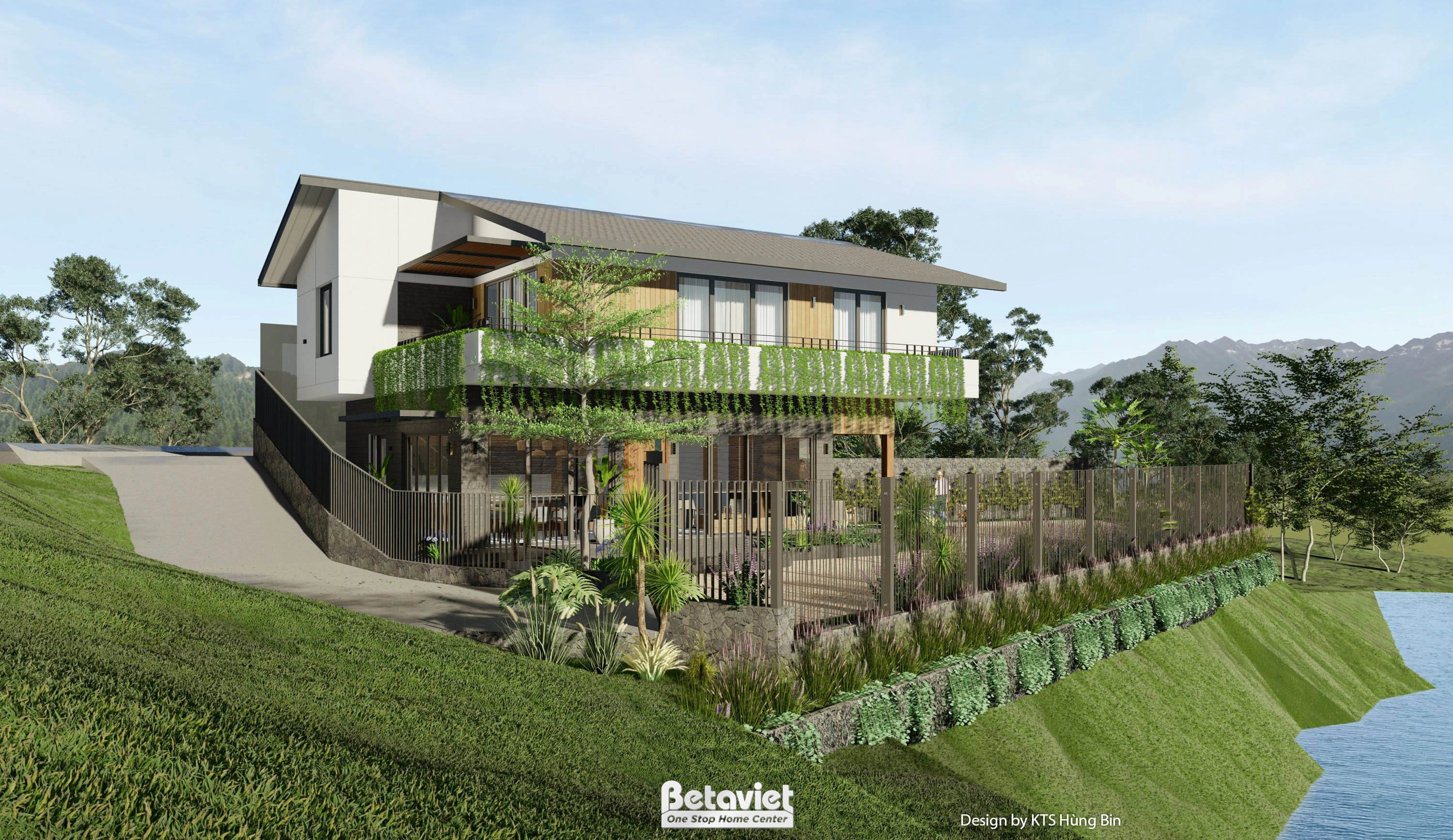 Mẫu thiết kế biệt thự tân cổ điển 3 tầng 600m2 tại Hà Nam