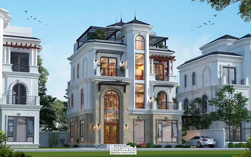 biệt thự địa trung hải 3 tầng KĐT Vinhomes Ocean Park