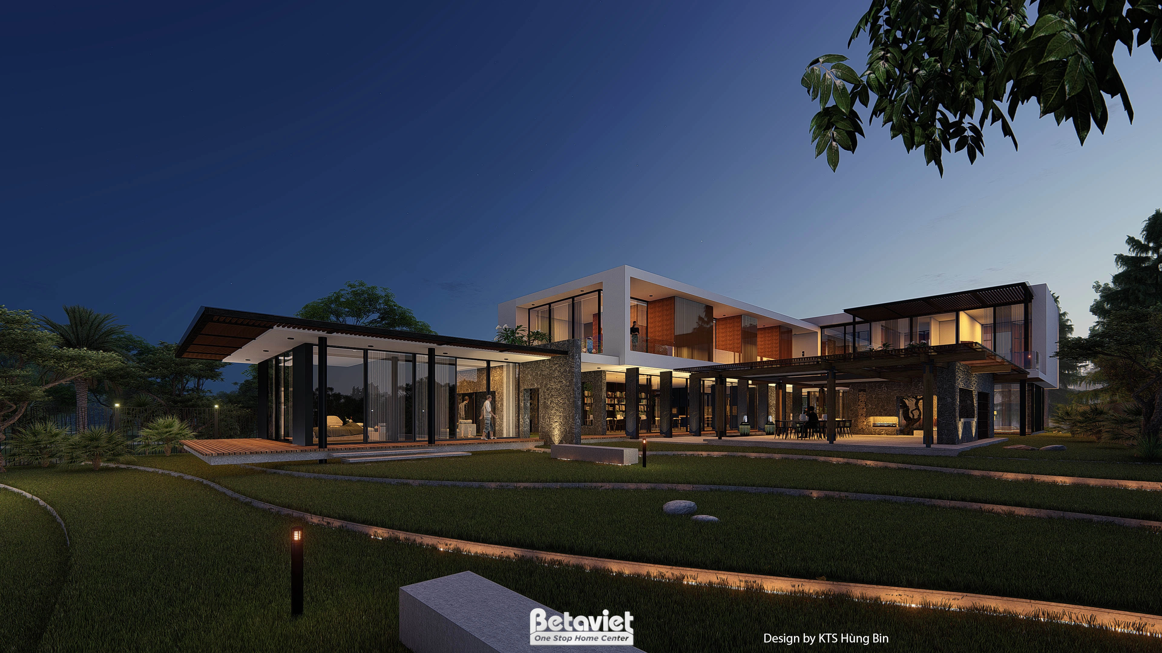 biệt thự nhà phố 4 tầng hiện đại tại Hải Dương