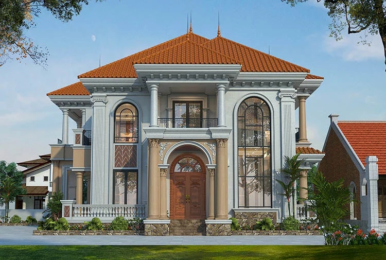 Trang trí phòng khách biệt thự hiện đại cao cấp