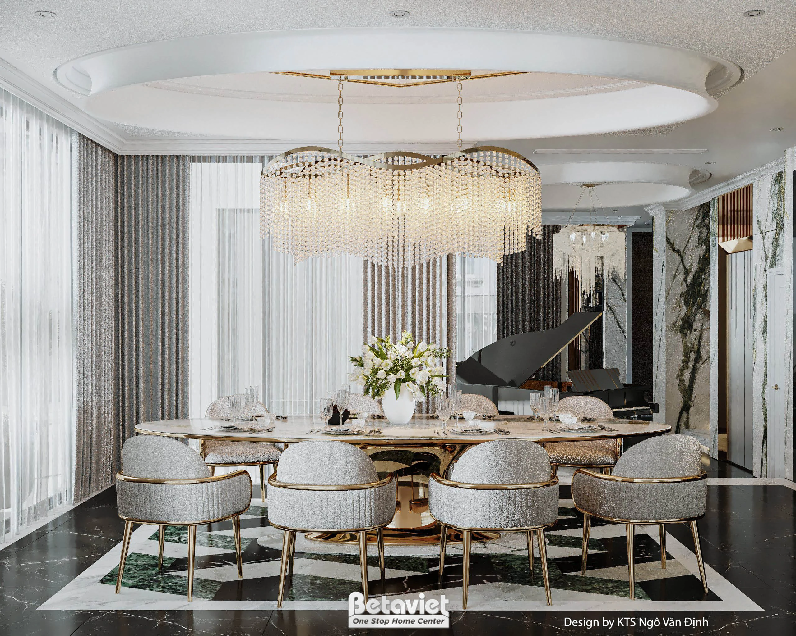 Cây xanh sân vườn biệt thự Vĩnh Phúc