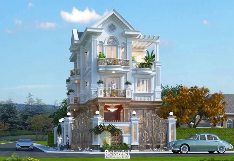 biệt thự có tầng hầm