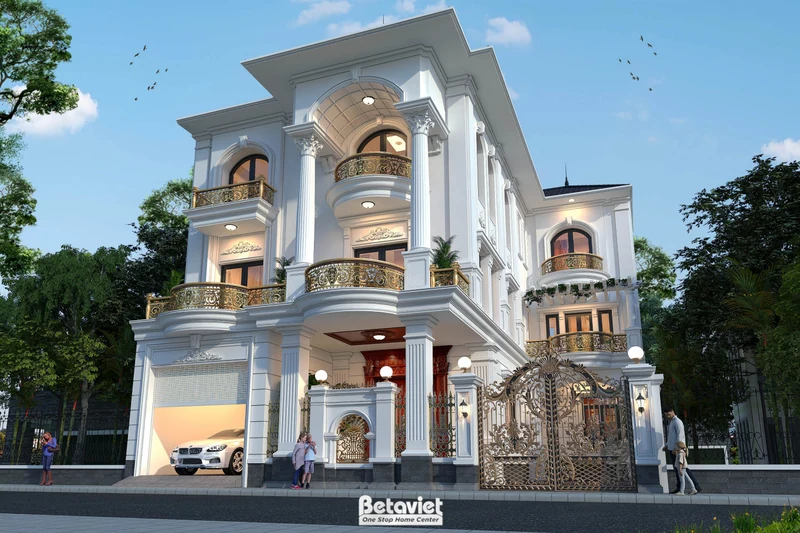 biệt thự có tầng hầm