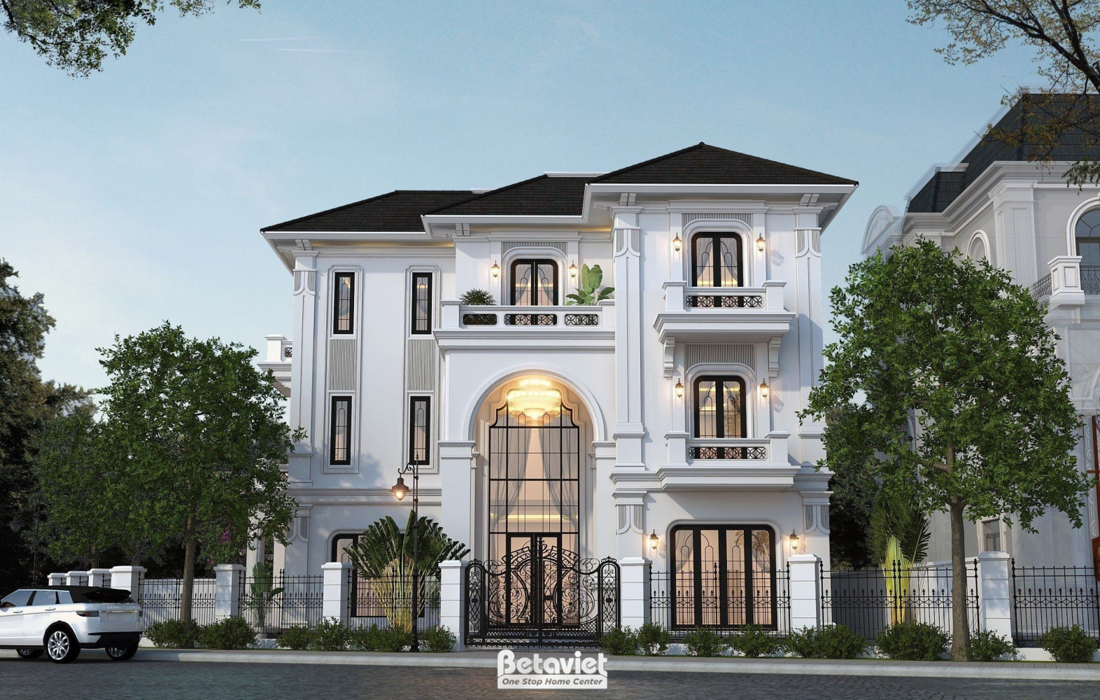 biệt thự có tầng hầm
