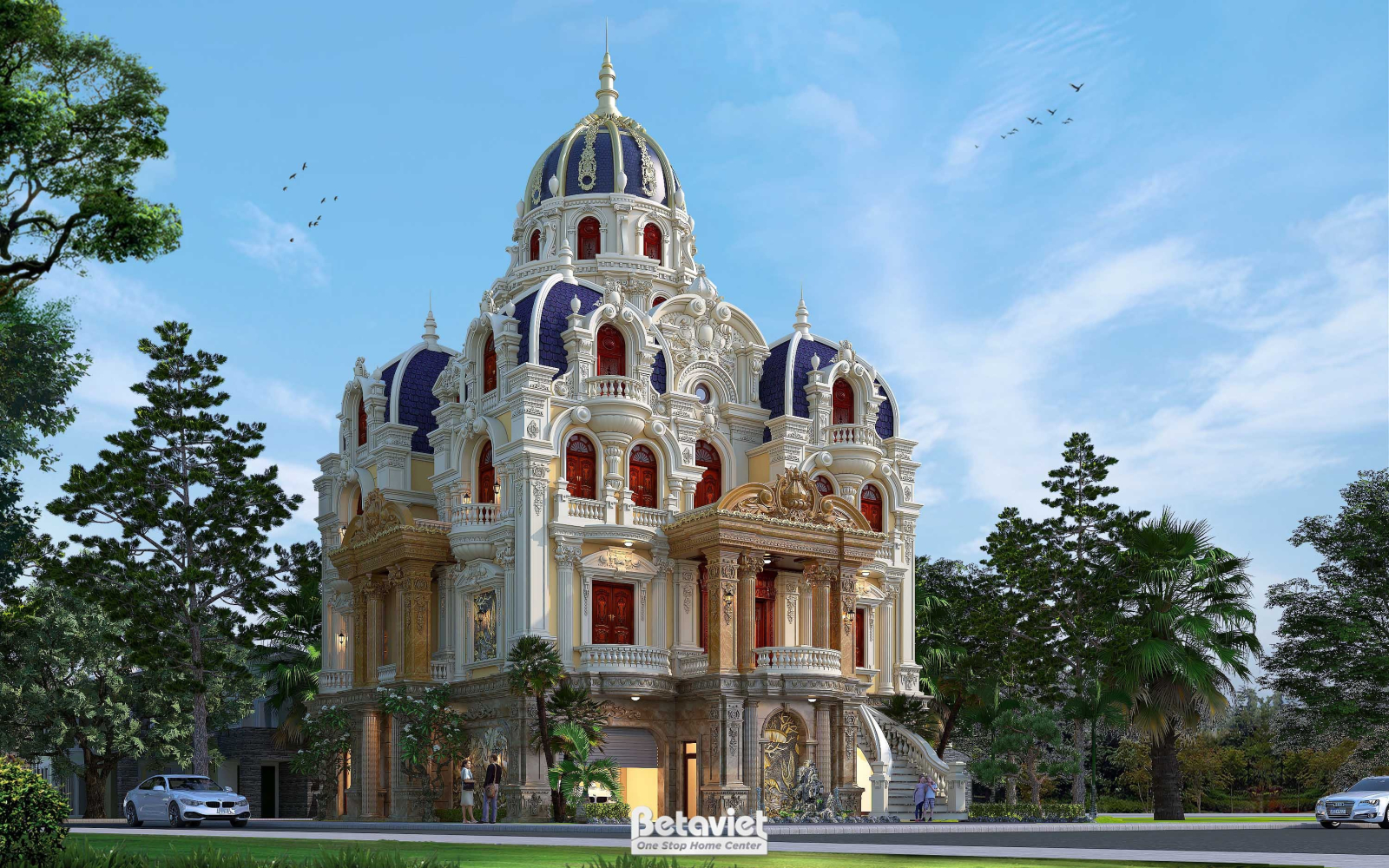 biệt thự có tầng hầm
