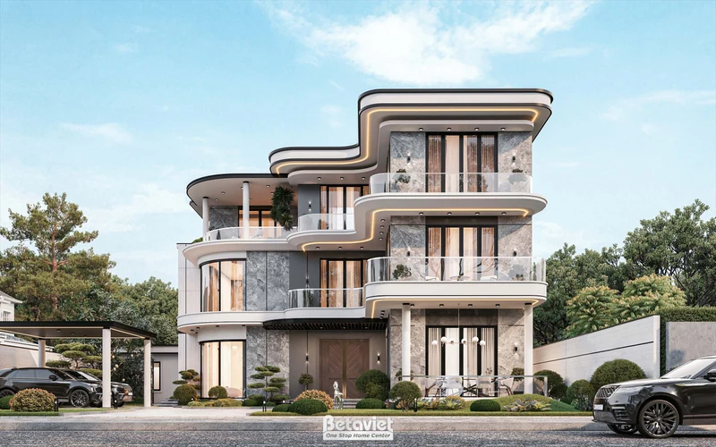 biệt thự có tầng hầm