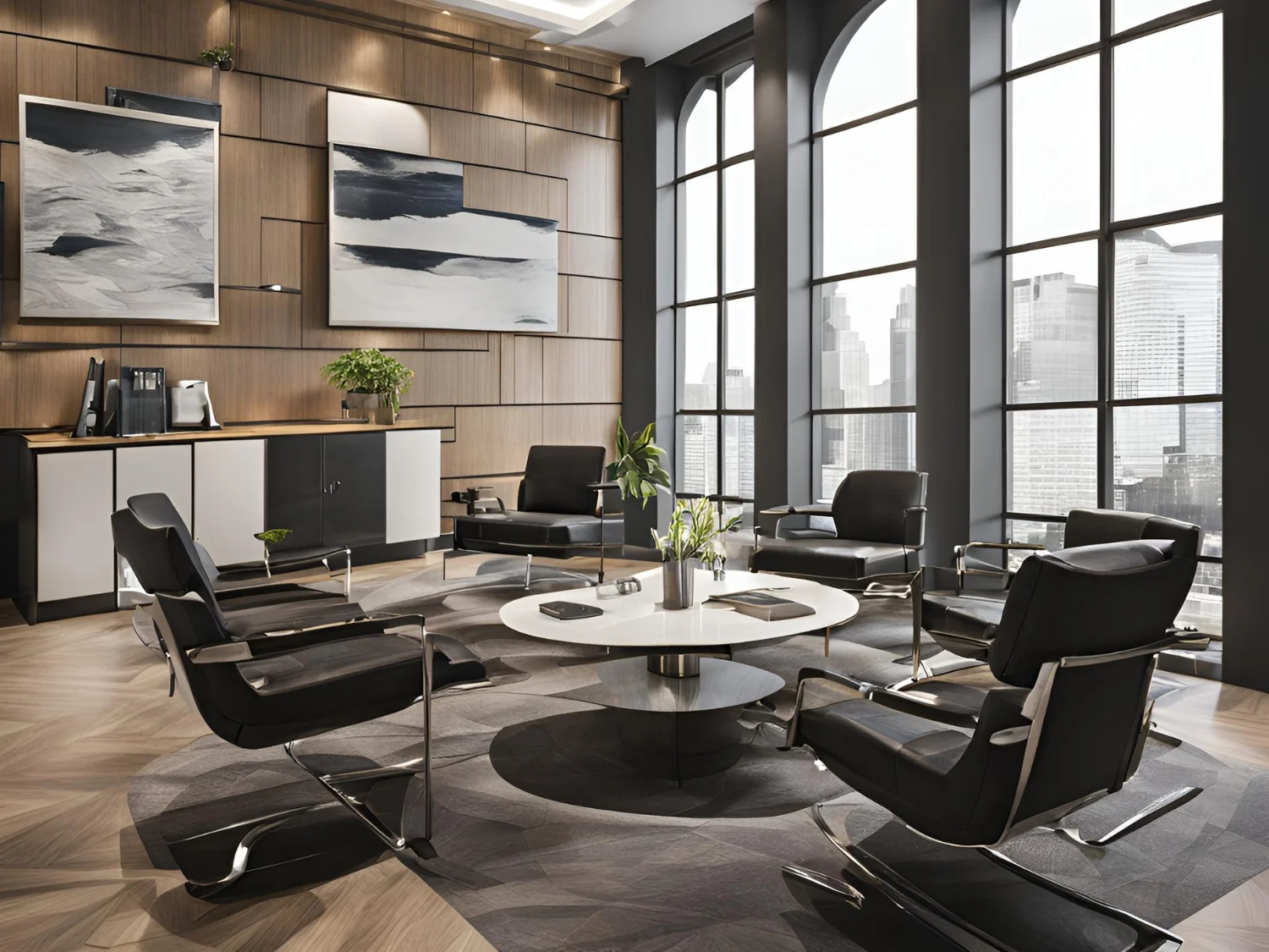 Phòng ngủ Vinhomes Ocean Park hiện đại