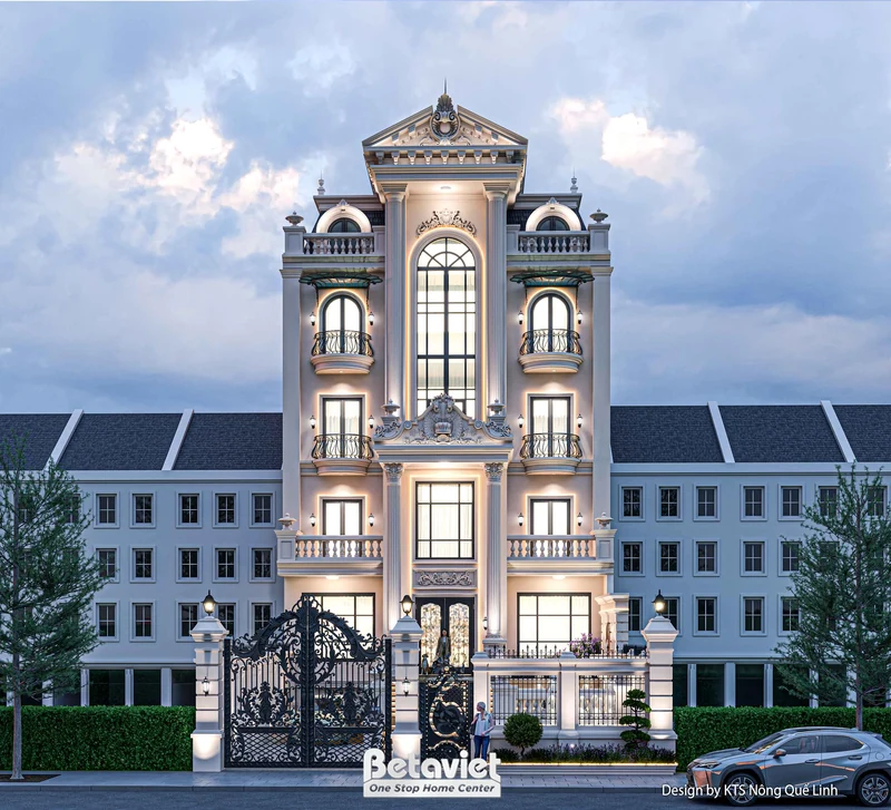 tòa nhà mặt phố tân cổ điển 850m2 tại TP Hồ Chí Minh