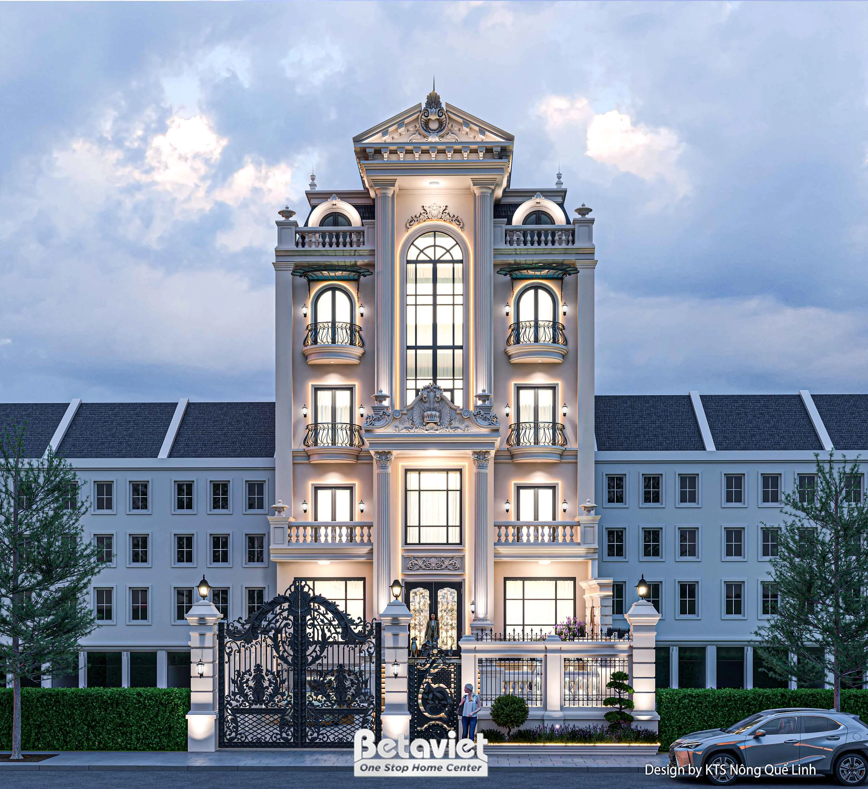 tòa nhà mặt phố tân cổ điển 850m2 tại TP Hồ Chí Minh