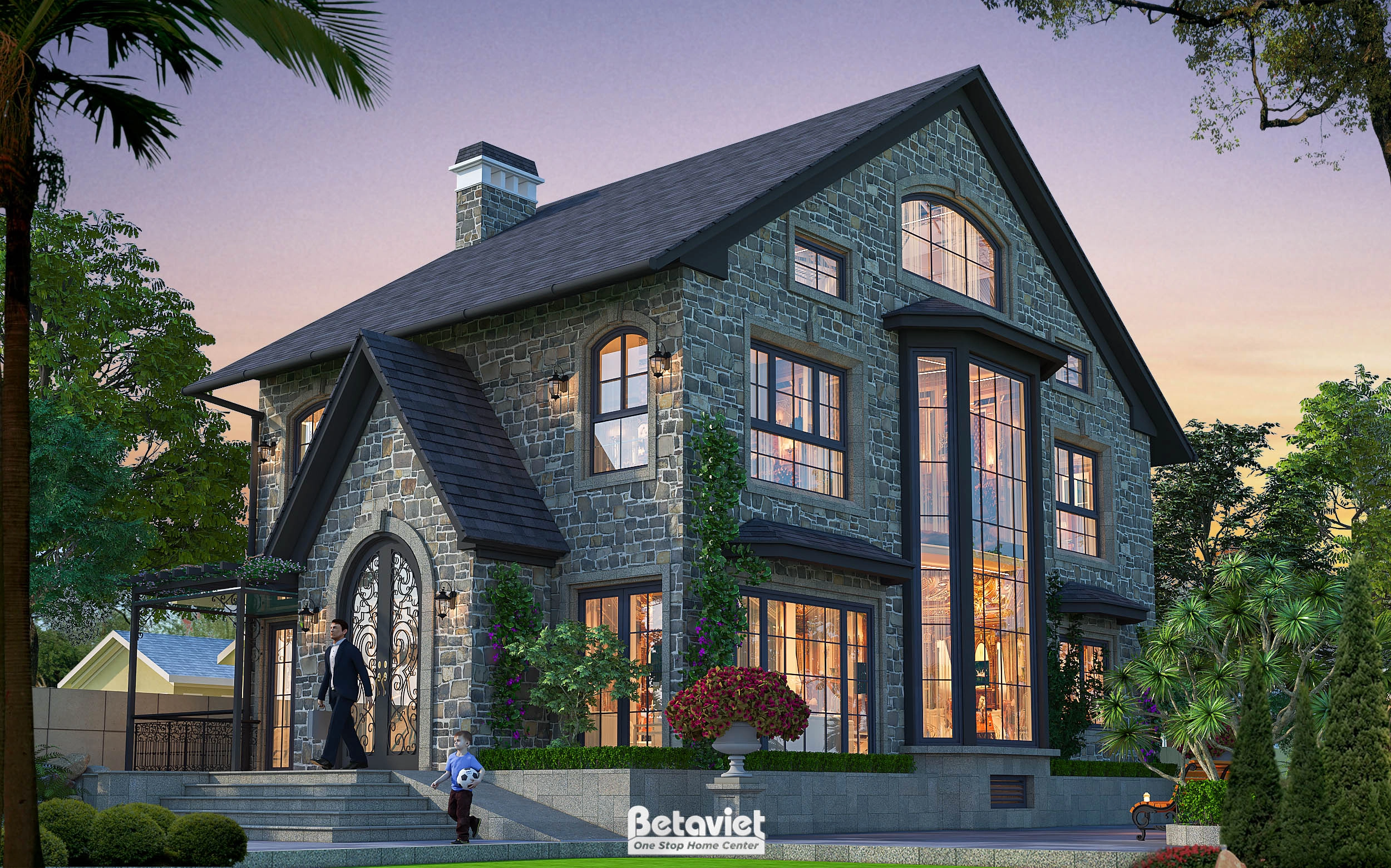 biệt thự Scandinavian 2 tầng tại Hải Dương