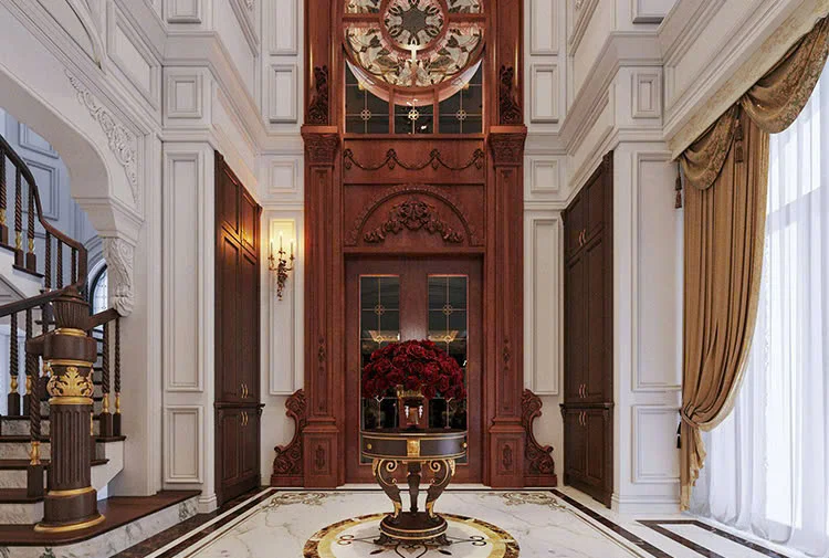 nội thất biệt thự tân cổ điển KĐT Vinhomes Ocean Park