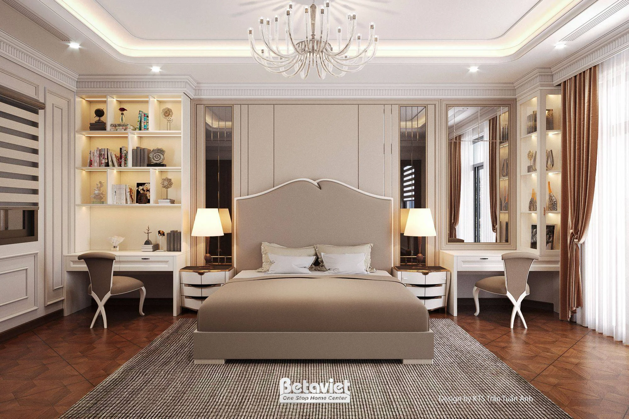 Rèm cửa linen tự nhiên sang trọng