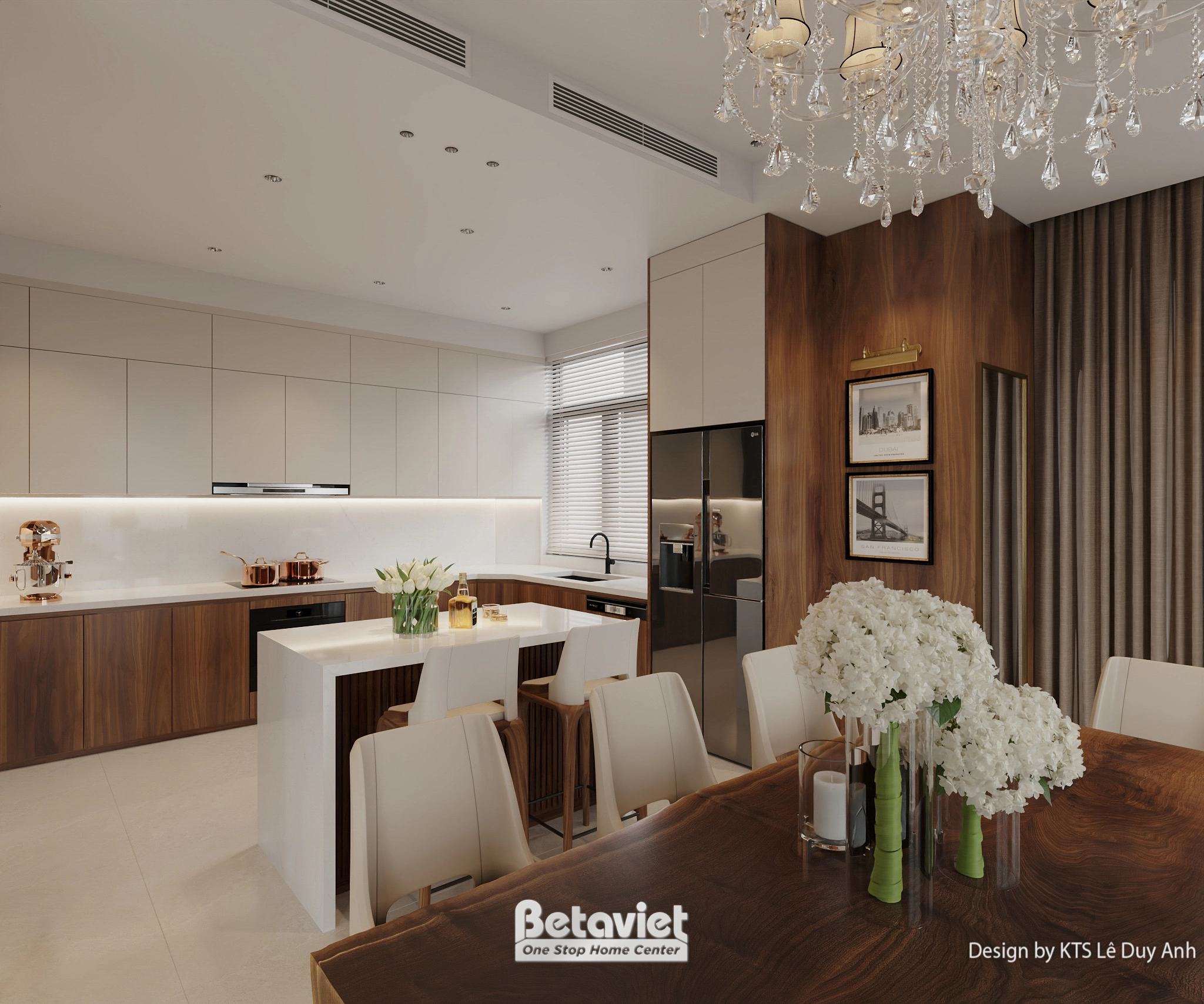 nội thất biệt thự hiện đại KĐT Nam An Khánh