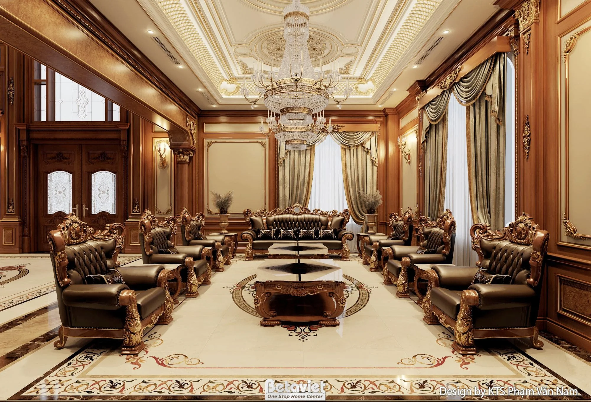 khách sạn 5 tầng phong khách tân cổ điển tại Hà Nội