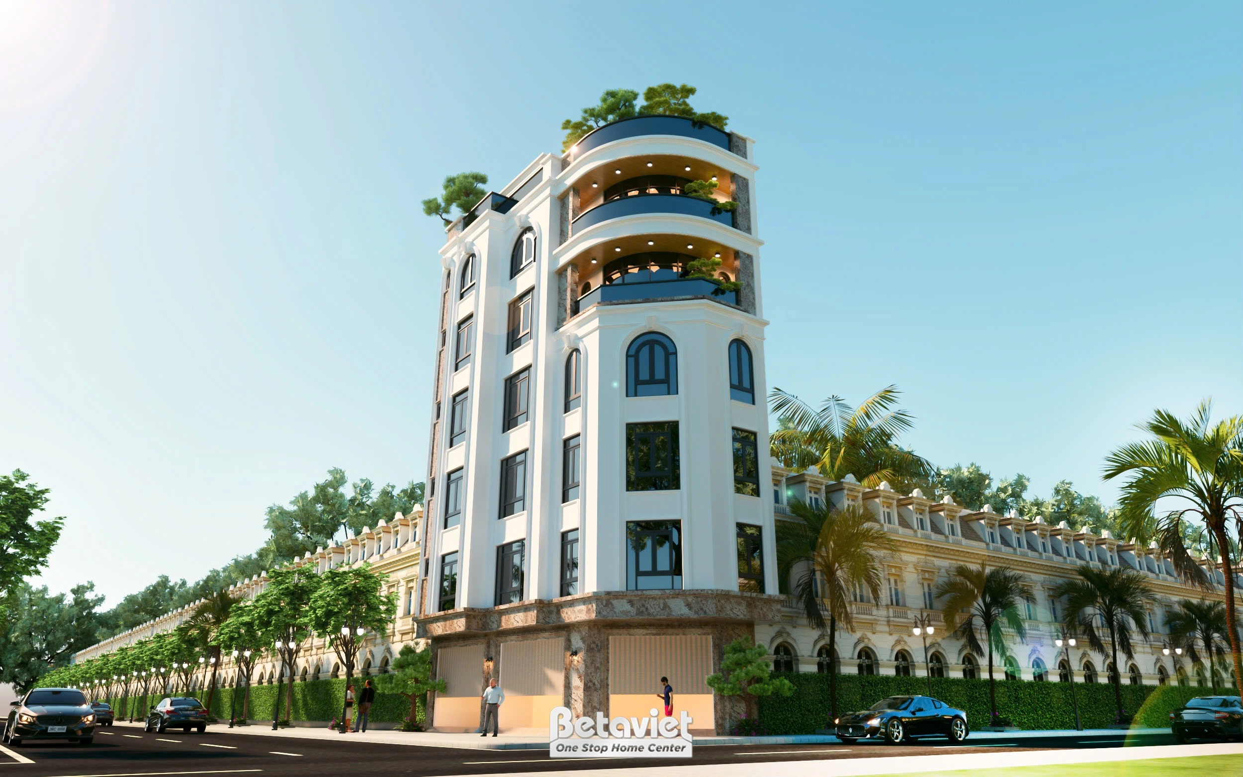 Cải tạo kiến trúc biệt thự nhà phố tân cổ điển tại Hà Nam