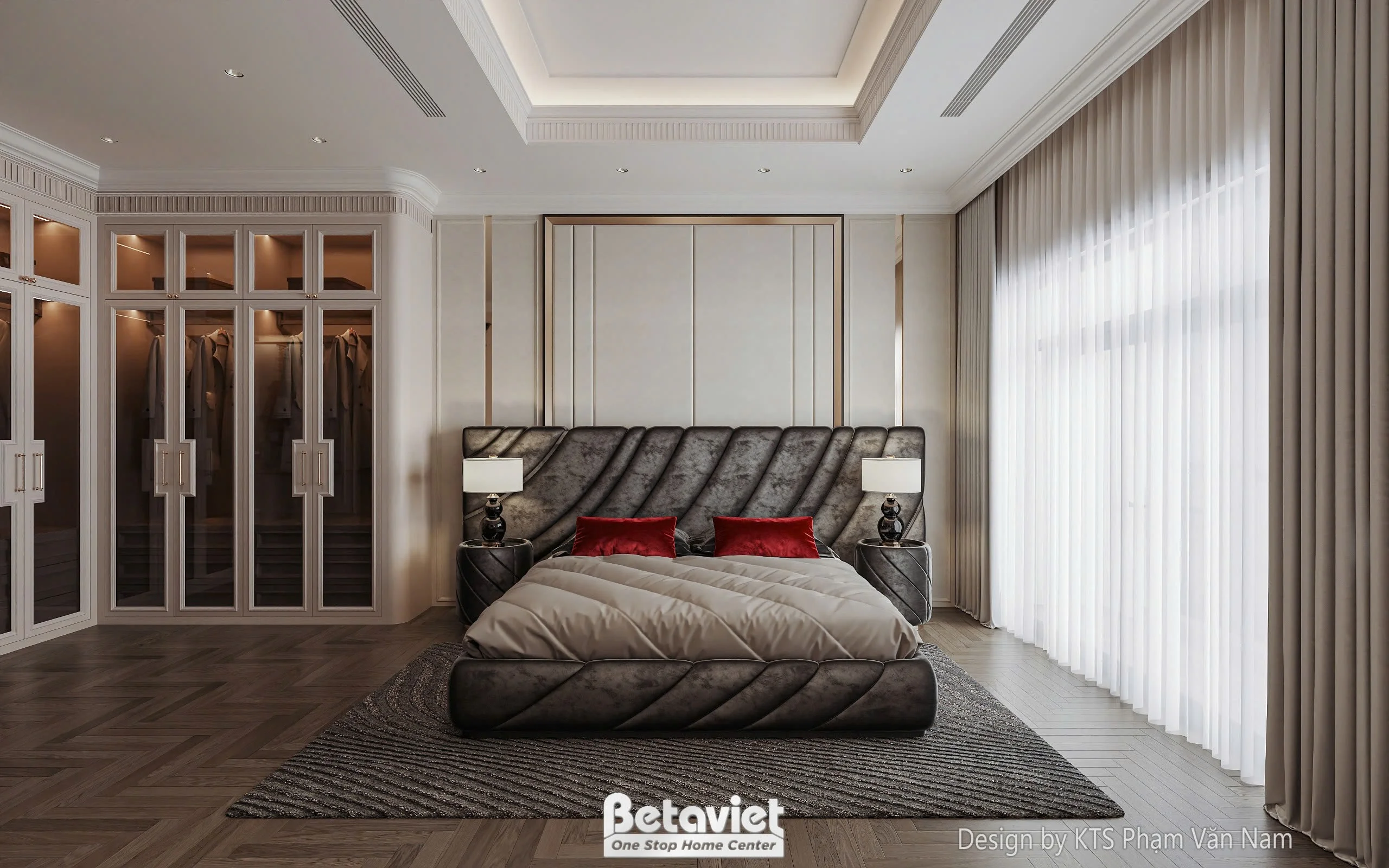 dinh thự phong cách tân cổ điển tại Hà Nội