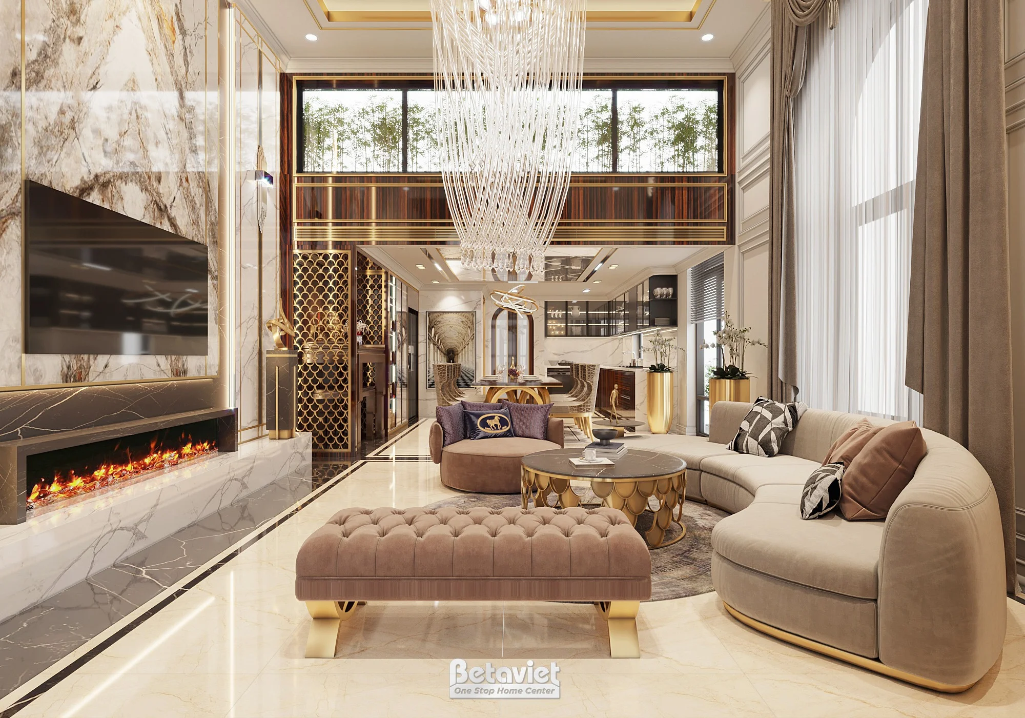 biệt thự 3 tầng phong cách hiện đại tại Hải Dương