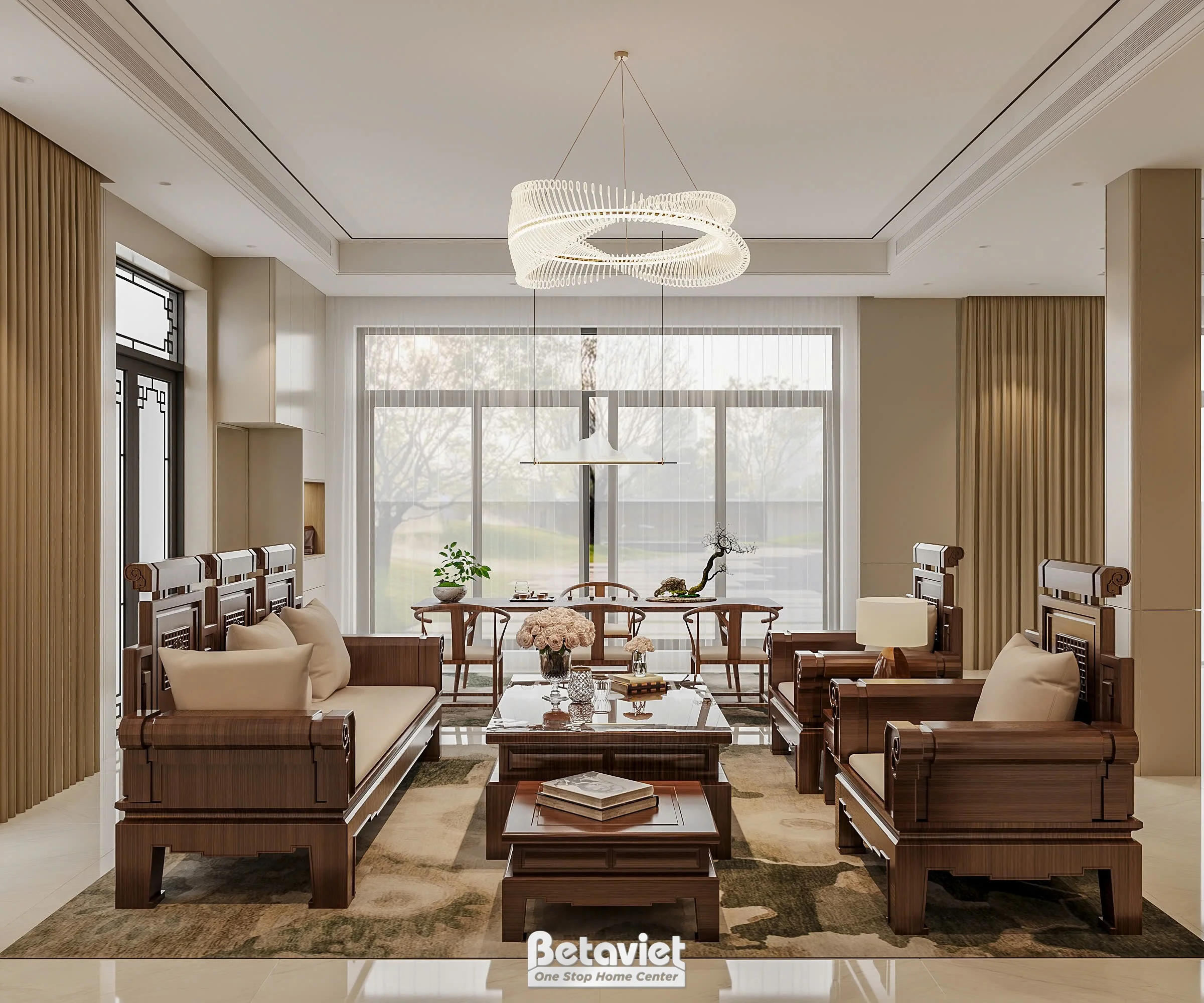 Không gian mở Minimalism biệt thự