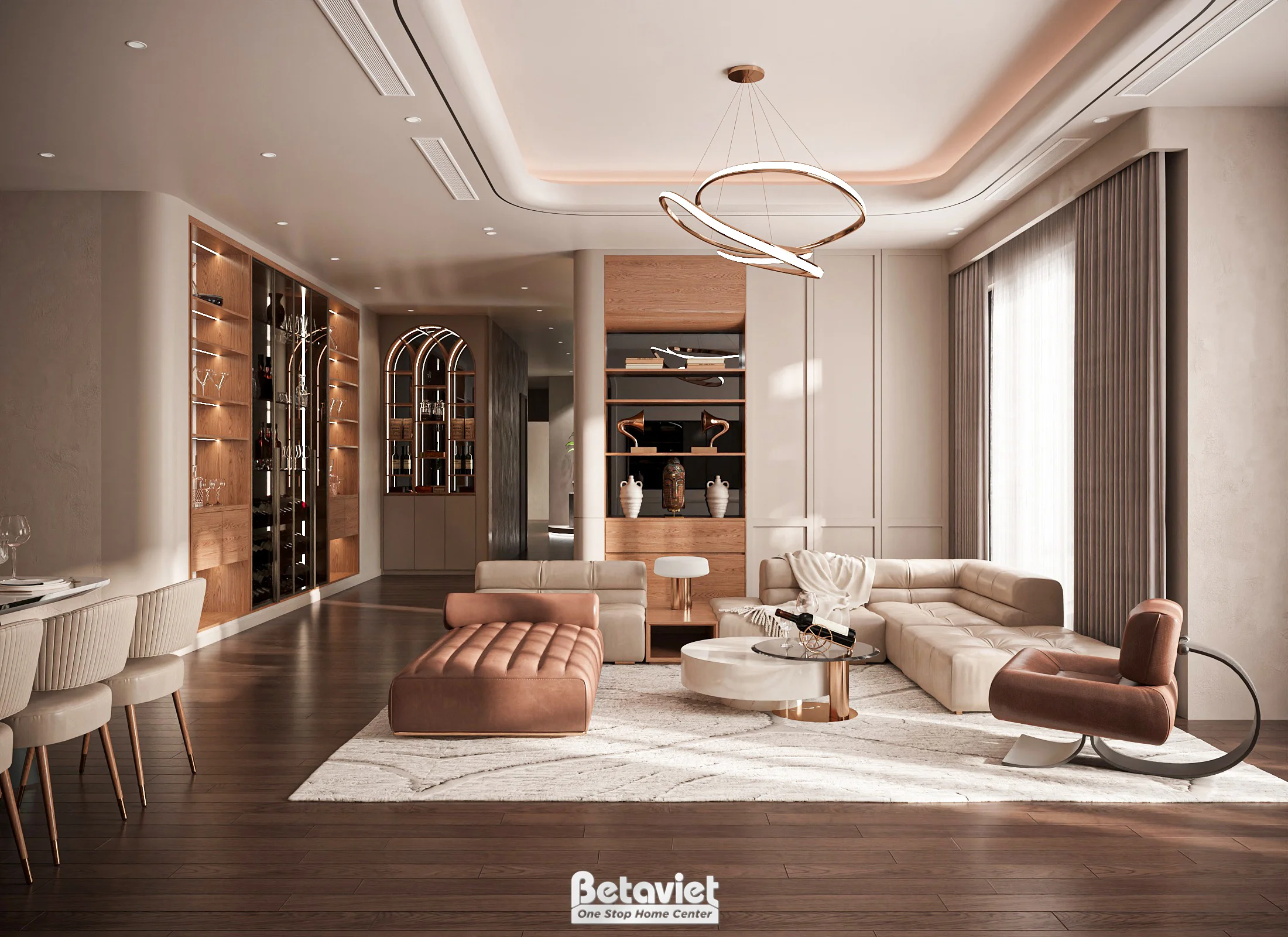 biệt thự 2 tầng phong cách tân cổ điển tại Hoà Bình