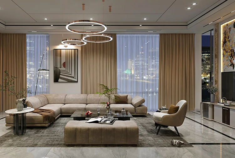 Mẫu thiết kế nội thất biệt thự tân cổ điển tại Hà Nam