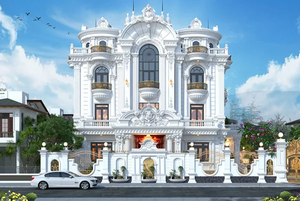 nội thất biệt thự phong cách tân cổ điển tại Hà Nội