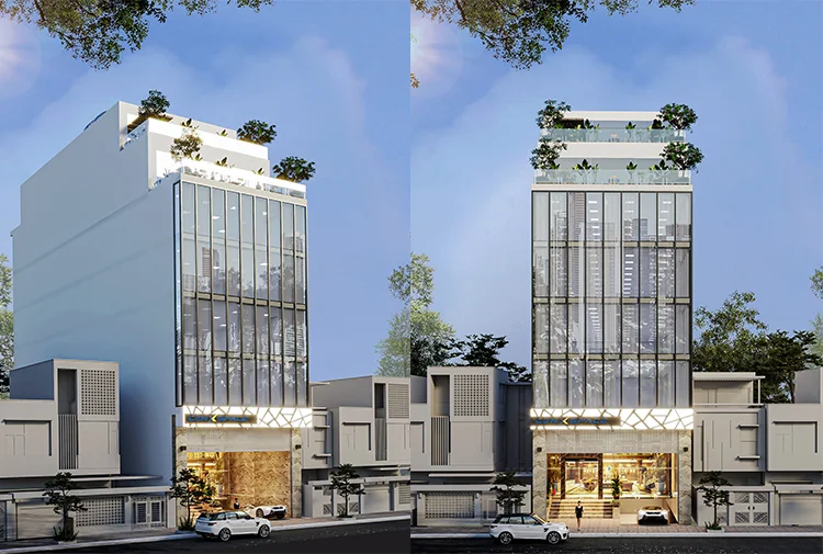 Thiết kế nội thất phòng khách biệt thự hiện đại NT25874