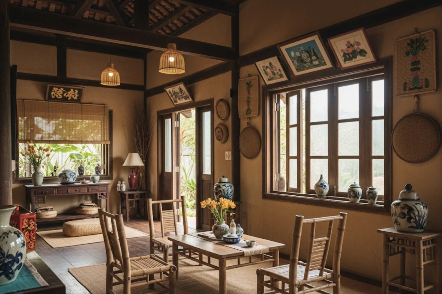 biệt thự 4 tầng phong cách tân cổ điển tại Phú Thọ