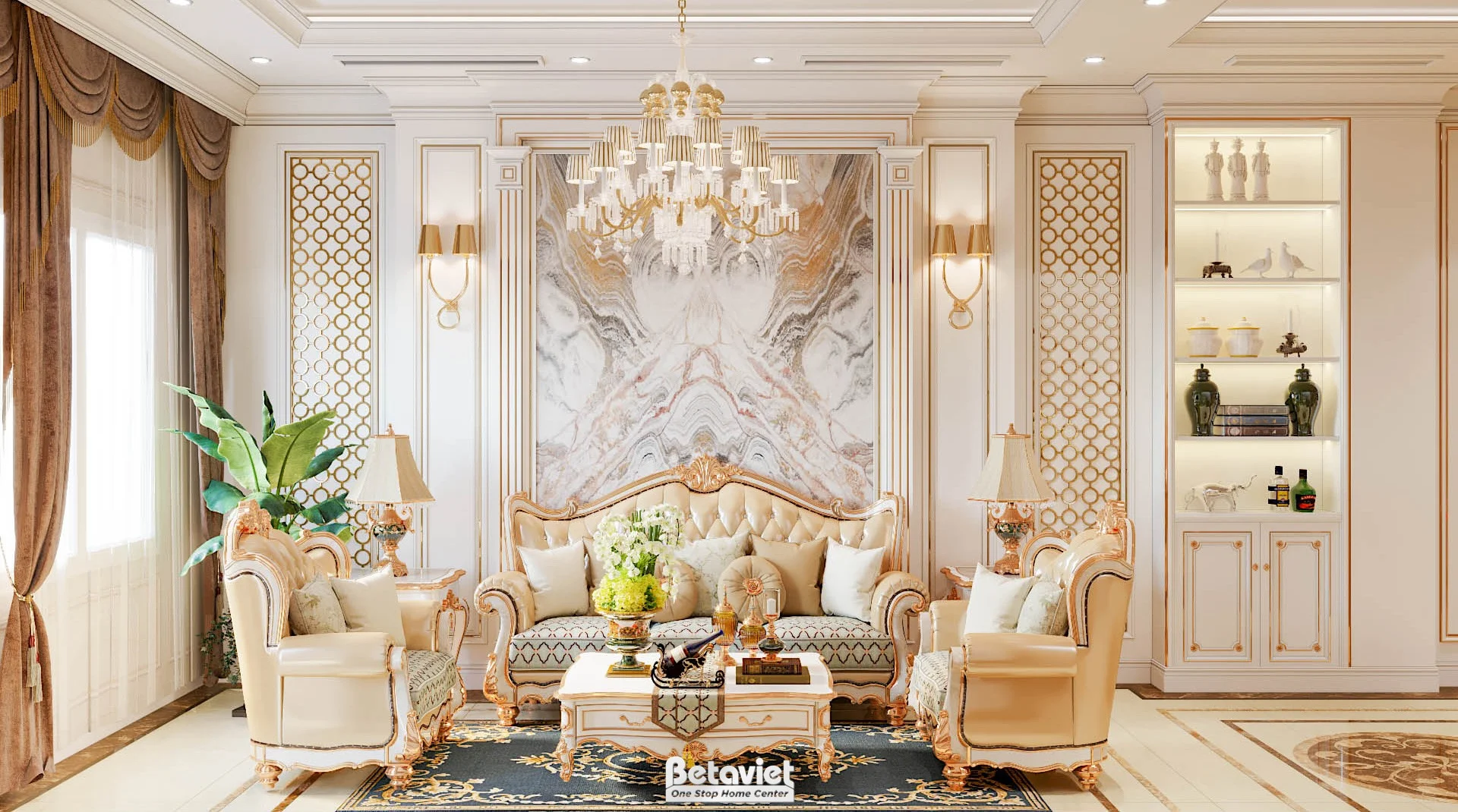 biệt thự 3 tầng phong cách hiện đại tại Thái Bình