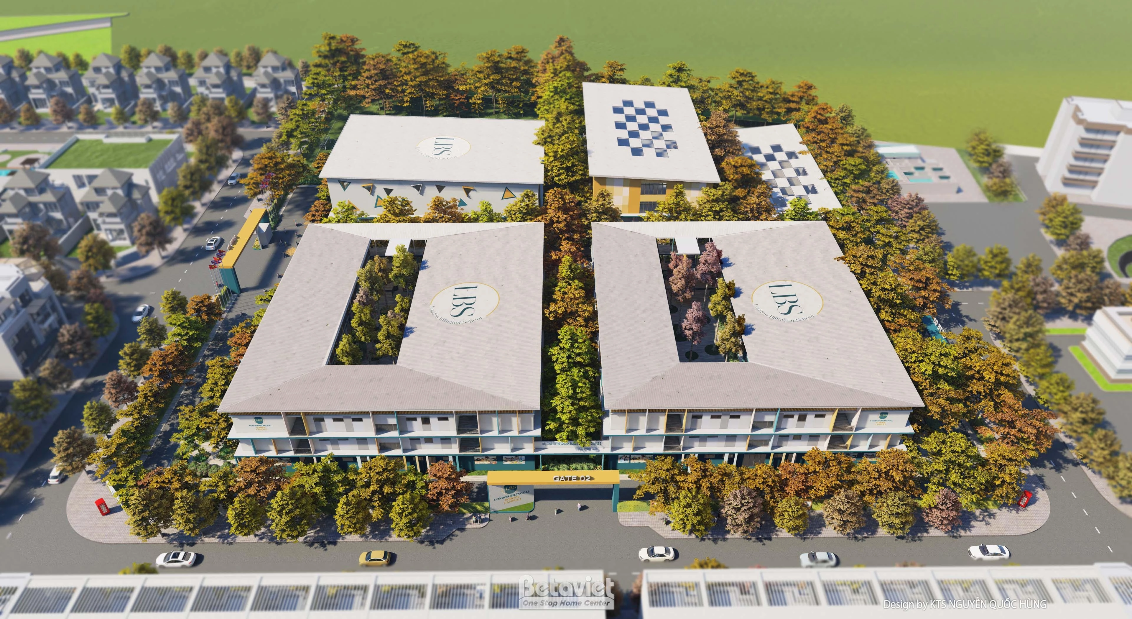 Mẫu trường liên cấp song ngữ London - Campus 2 tại Thái Nguyên