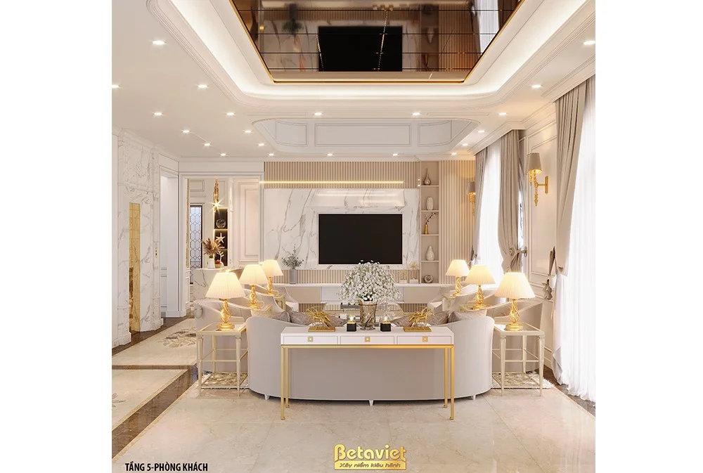 Mẫu thiết kế trường liên cấp CLC BM Đông Triều phong cách hiện đại